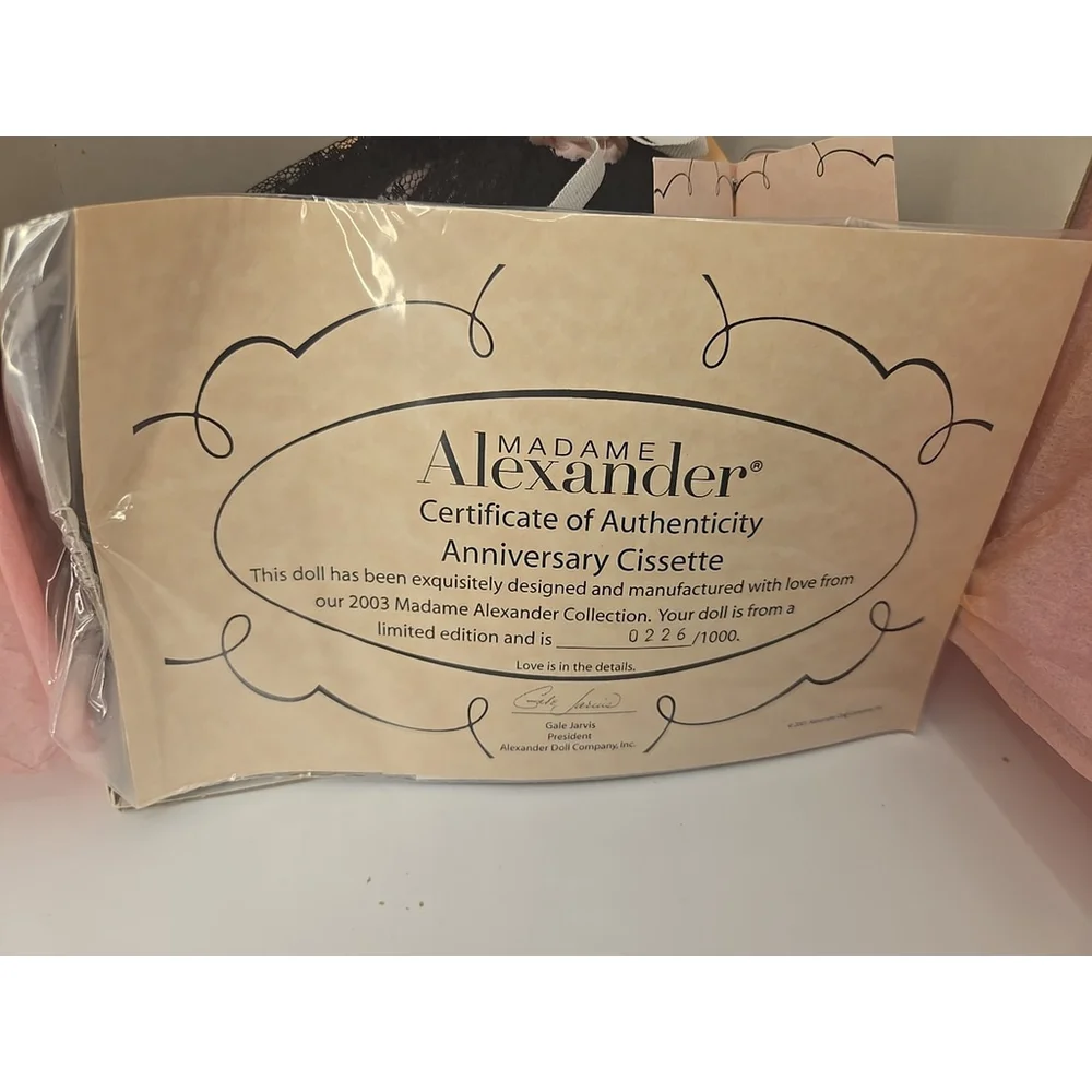 Madame Alexander celebrate classic
